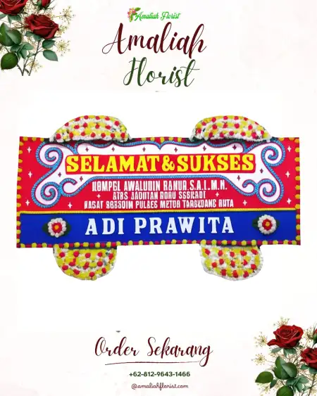 Papan Bunga Ucapan Selamat Cakranegara Timur